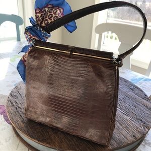 Bellestone vintage lizard purse. FINAL OFFER!